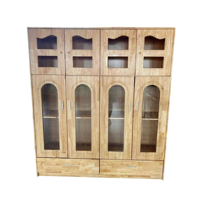 NT4-024-tu-trang-phuc-truong-mam-non-4-canh-go-tu-nhien-1 Tủ trang phục trường mầm non 4 cánh gỗ tự nhiên NT4-024