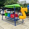 Xích đu thuyền rồng sàn lắc cho bé mầm non nhựa nhập khẩu TP4-004-A