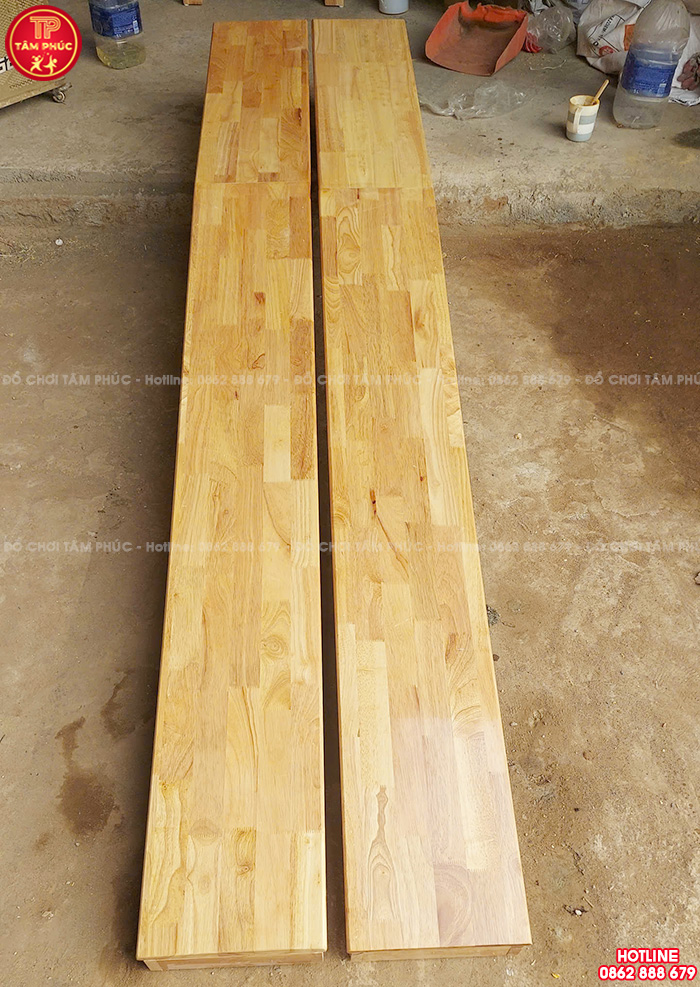 Ván dốc thể dục cho bé mầm non bằng gỗ TP7-031