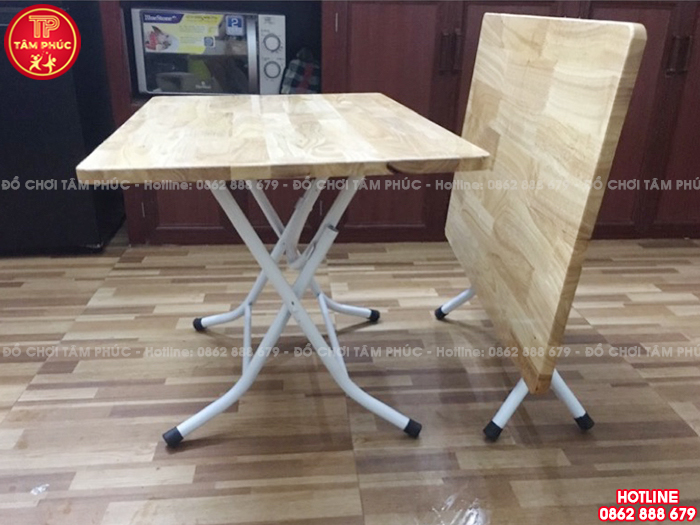 5 mẫu bàn mầm non gấp gọn Chất - Đẹp - Rẻ luôn sẵn kho tại Tâm Phúc