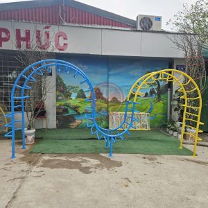 Thang leo gợn sóng cho trẻ em leo trèo vận động ngoài trời TP7-032