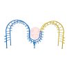 Thang leo gợn sóng cho trẻ em leo trèo vận động ngoài trời TP7-032