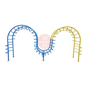 Thang leo gợn sóng cho trẻ em leo trèo vận động ngoài trời TP7-032