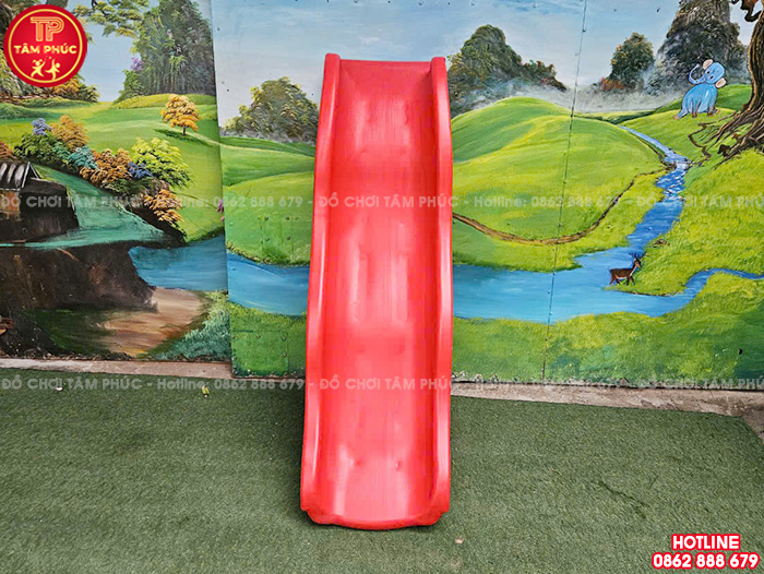 Máng trượt đơn lượn sóng cho nhà bóng ngoài trời TP9-055