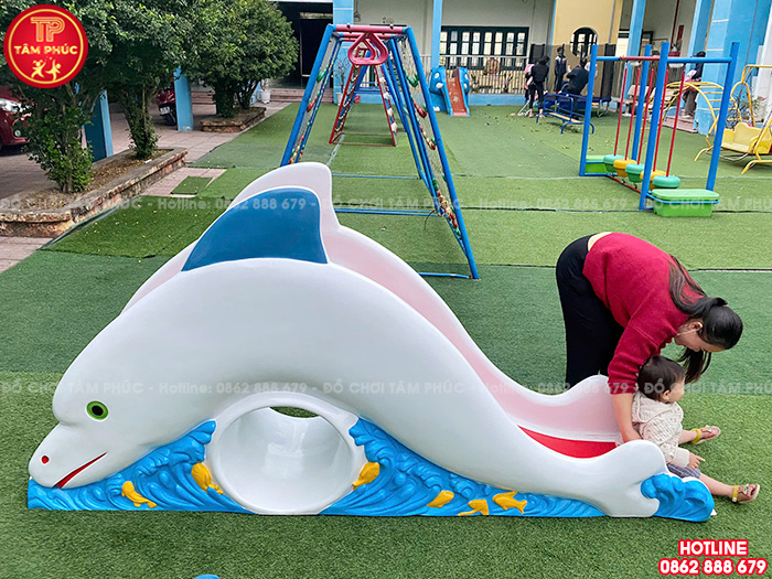 Bàn giao thiết bị và lắp đồ chơi ngoài trời cho trường mầm non tại Bắc Ninh