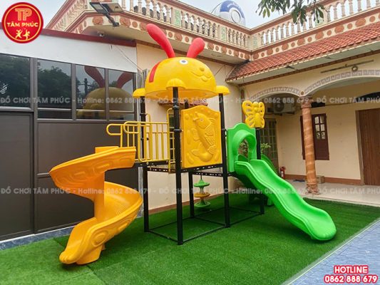 Công trình: Lắp đặt cầu trượt ngoài trời cho trường mầm non tư thục tại Vĩnh Phúc