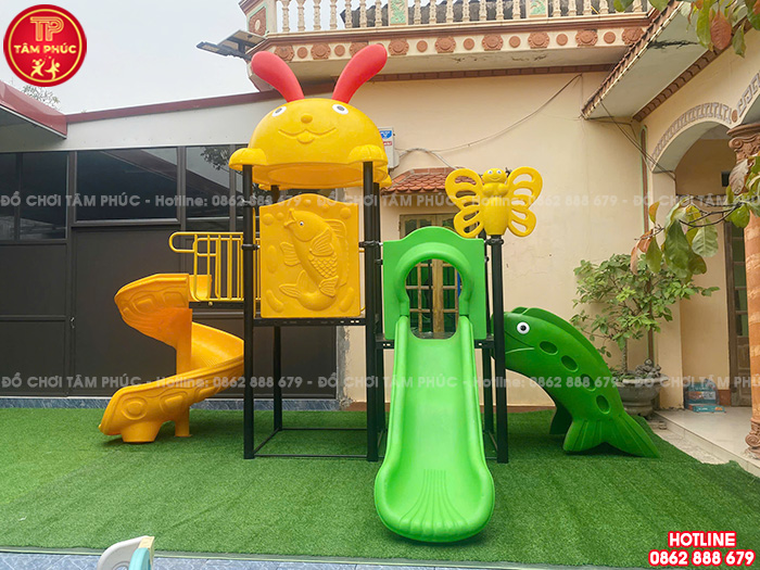 Công trình: Lắp đặt cầu trượt ngoài trời cho trường mầm non tư thục tại Vĩnh Phúc