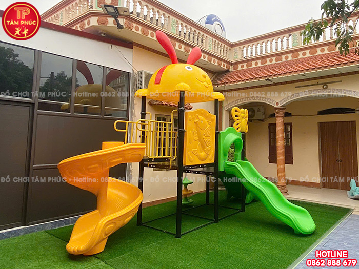 Công trình: Lắp đặt cầu trượt ngoài trời cho trường mầm non tư thục tại Vĩnh Phúc