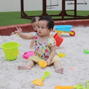 Cát trắng cho sân khu vui chơi trẻ em giá tốt TP-KVC-005
