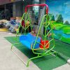 Xích đu ngoài trời cho bé 4 chỗ ngồi ghế nhựa nhập khẩu TP4-045