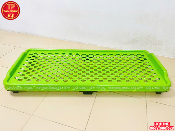 Giường nhựa cho bé mầm non [HÀNG LOẠI 1] NT2-003