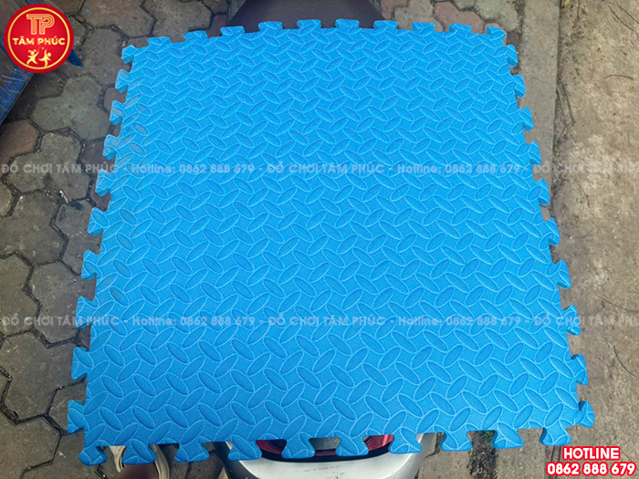 Thảm xốp trải sàn vân khế chống trơn trượt hàng Việt Nam NK7-012