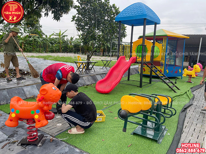 Hướng dẫn biện pháp thi công lắp đặt thú nhún lò xo chuẩn nhất