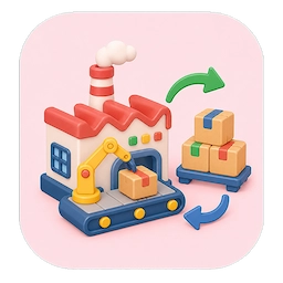 Icon Sản xuất cung ứng