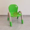 Ghế nhựa đúc cho bé mầm non có tay vịn nhập khẩu NK1-008