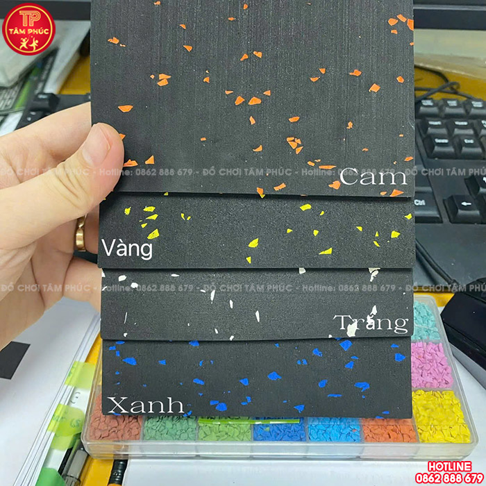 Thảm cao su EPDM 4mm lót sàn NK7-013