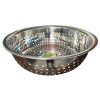 Rổ inox 40cm cho bếp ăn trường mầm non NT8-021