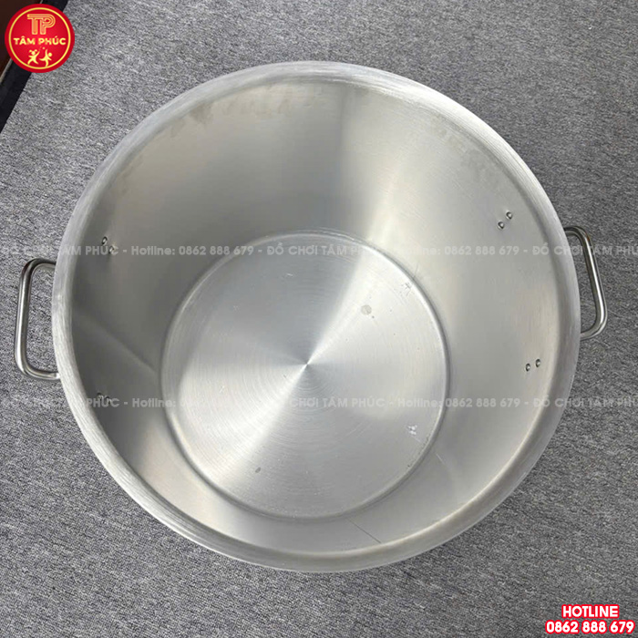 Nồi inox 50 lít cho trường mầm non giá tốt NT8-023