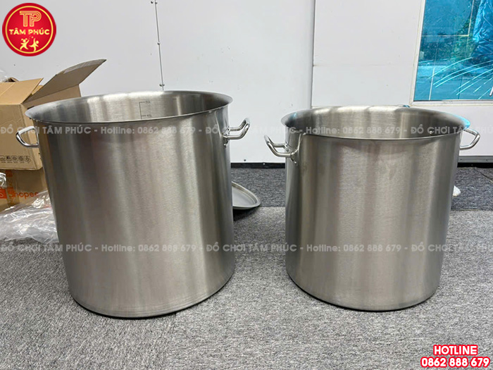 Nồi inox 70 lít cho nhà bếp trường mầm non NT8-024