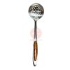 Muôi thủng inox cán đào cho nhà bếp trường mầm non NT8-032