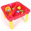 Bể chơi cát nước 2 ngăn bằng nhựa cho bé kèm phụ kiện TP13-005