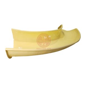 Máng trượt đơn cong trái nhựa Compoiste TP9-058