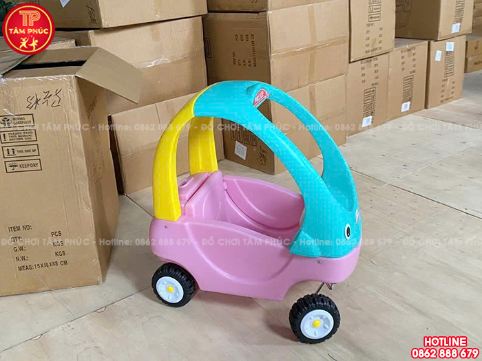 Xe chòi chân Police cho bé nhựa nhập khẩu NK6-031