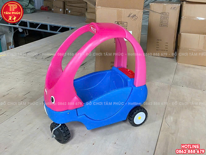 Xe chòi chân Police cho bé nhựa nhập khẩu NK6-031