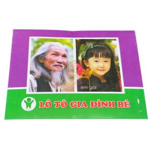 Lô tô gia đình bé cho trẻ mầm non TTI-069