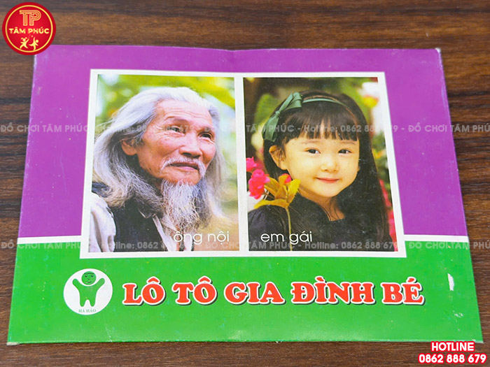 Lô tô gia đình bé cho trẻ mầm non TTI-069