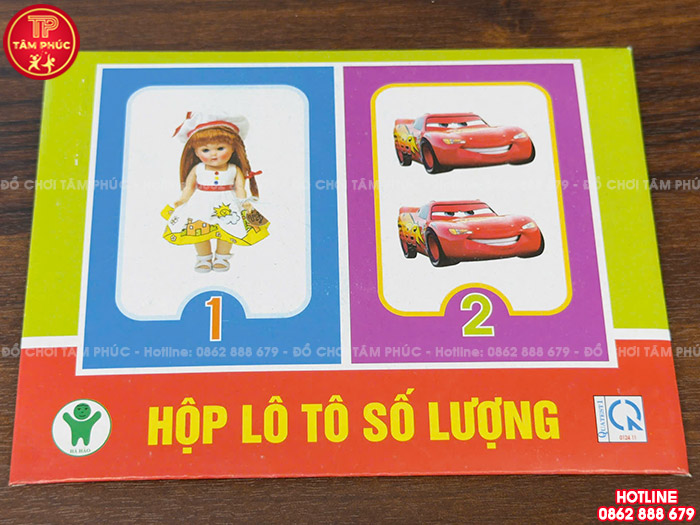 Lô tô số lượng cho bé mầm non TTI-070