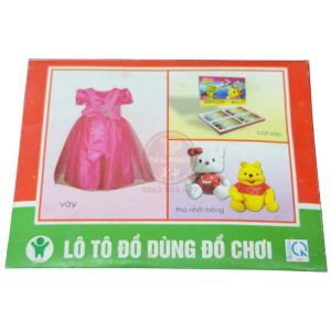 Lô tô đồ dùng đồ chơi cho bé mầm non TTI-071