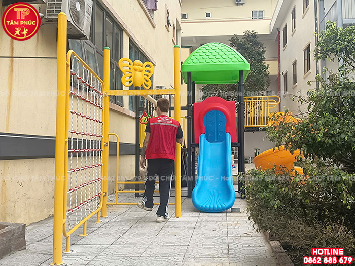 Công trình lắp đặt đồ chơi ngoài trời cho khách sạn tại Sầm Sơn, Thanh Hoá
