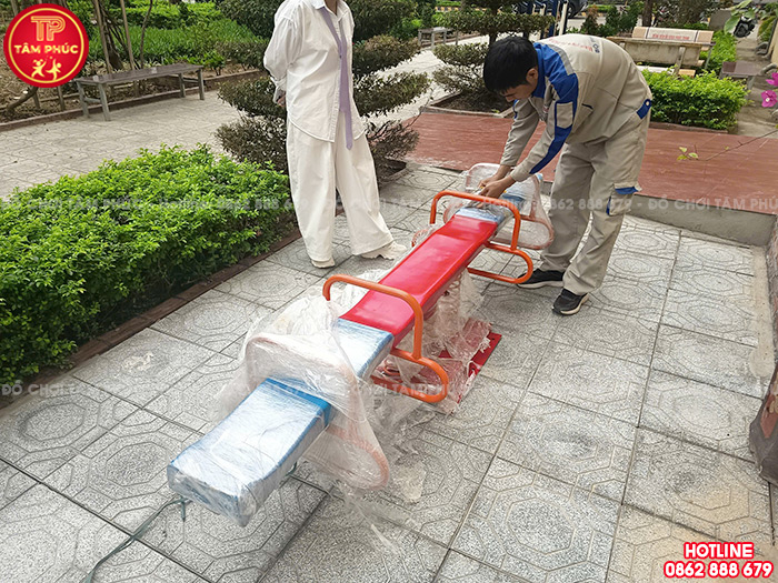 Công trình lắp đặt đồ chơi ngoài trời cho khách sạn tại Sầm Sơn, Thanh Hoá