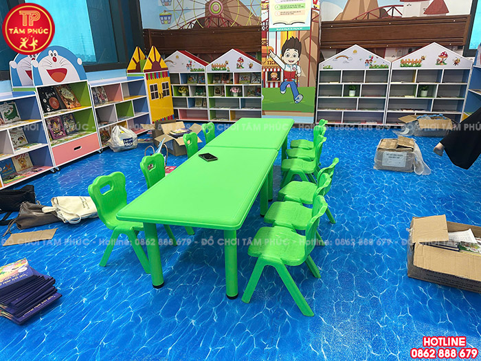 Tủ kệ mầm non gỗ MDF chất lượng giá tốt nhất