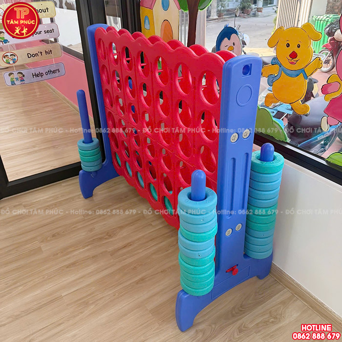 Cột ném vòng cho bé mầm non nhựa nhập khẩu NK11-027
