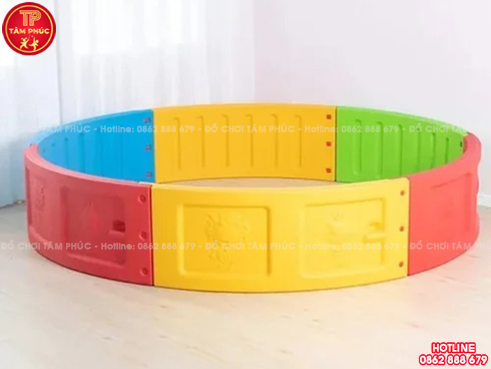 Quây bóng nhựa hình tròn cho bé mầm non NK9-008