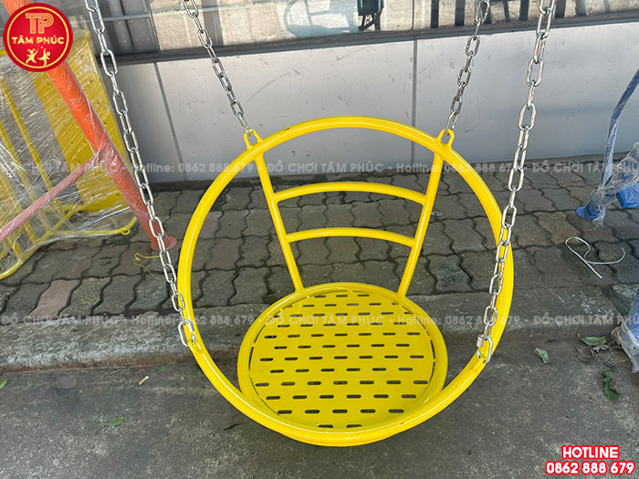 Ghế nôi xích đu bằng sắt cho bé mầm non TP9-060