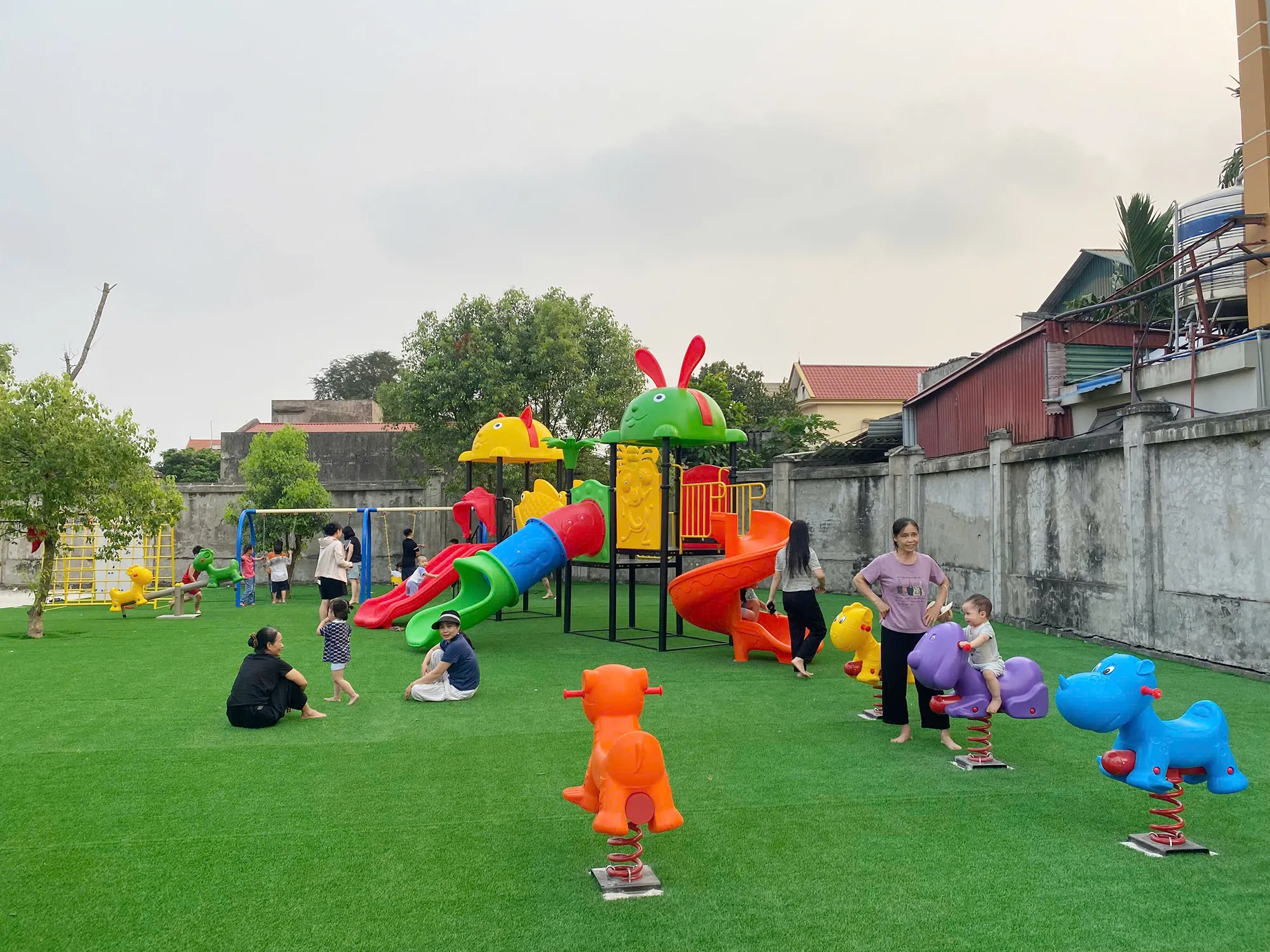 Không gian vui chơi trẻ em do Tâm Phúc cung cấp và lắp đặt